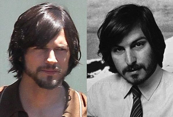 O Ashton Kutcher μεταμορφώθηκε σε Steve Jobs