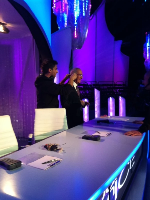 Backstage στο 4ο live του Dancing On Ice