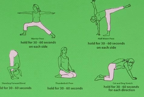 Η yoga στο στρώμα σου
